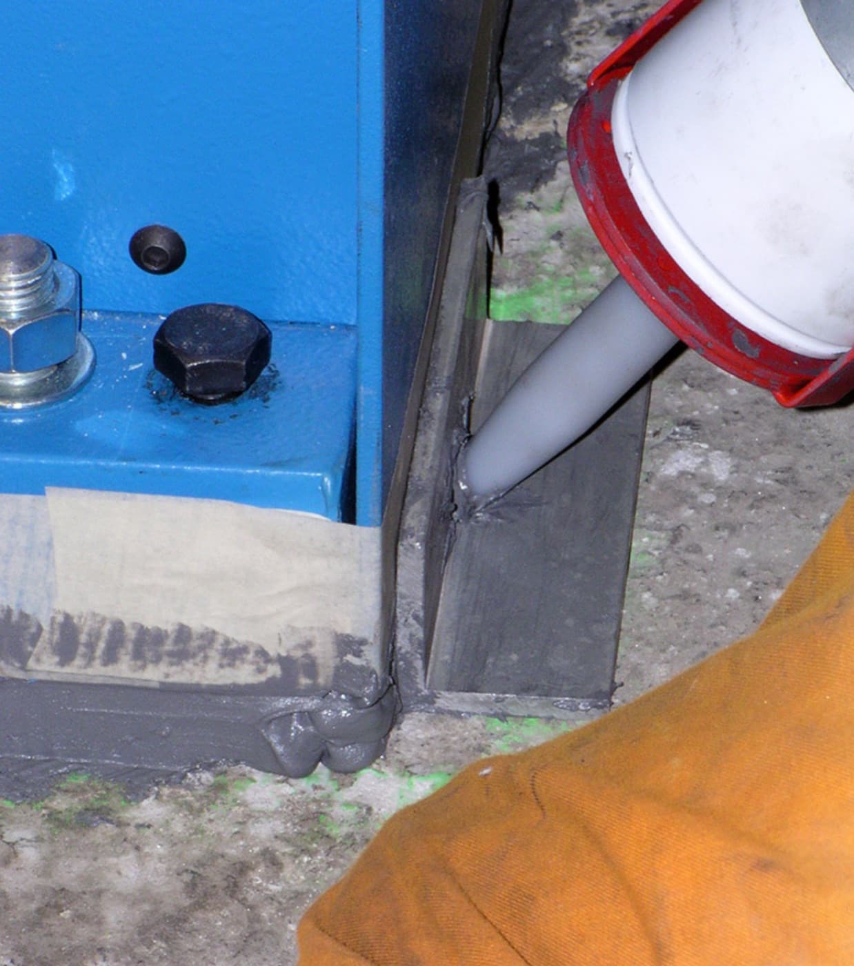 Gasket land reformed flat so the casing joint seals