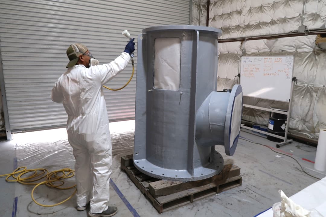 Applying Belzona 5115