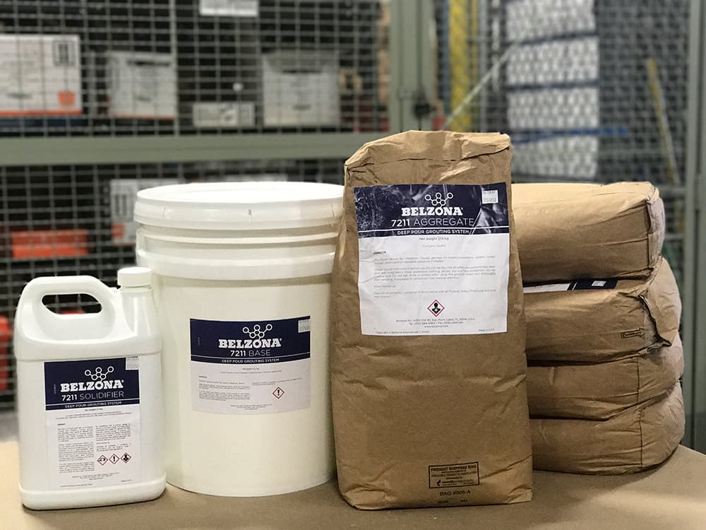 Belzona 7211 Packaging - 124 kg unit size