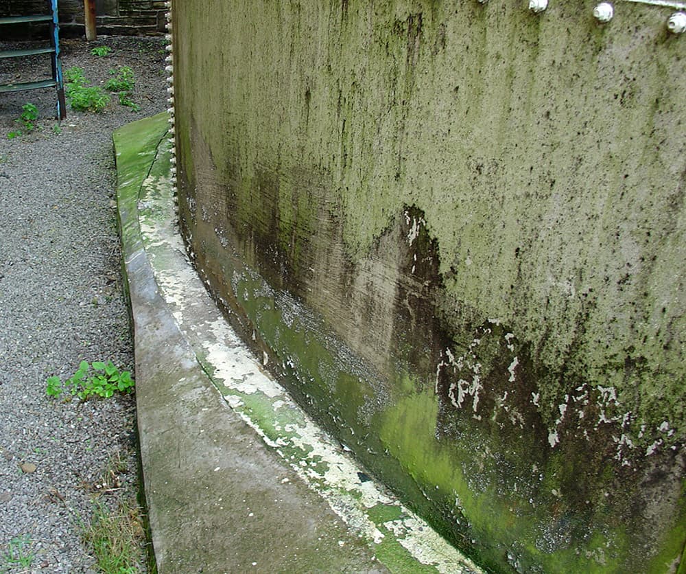 Wall Problem Areas — Belzona application