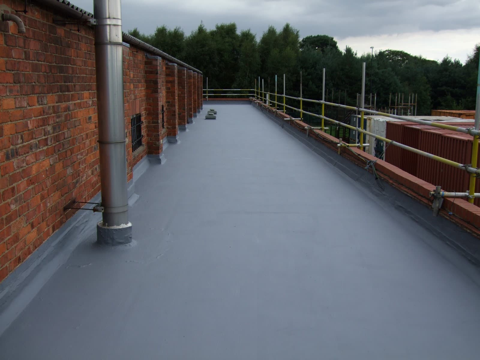 Roof Problem Areas — Belzona application